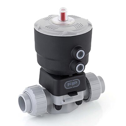 DKUFC/CP NC - pneumatically actuated 2-way diaphragm valve PN 10 DN 15:65