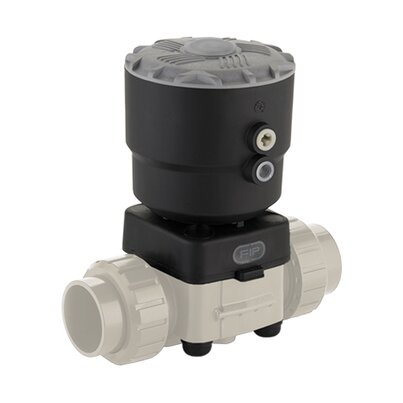 DKBDM/CP NC - pneumatically actuated 2-way diaphragm valve PN6 for basic applications DN 15:65
