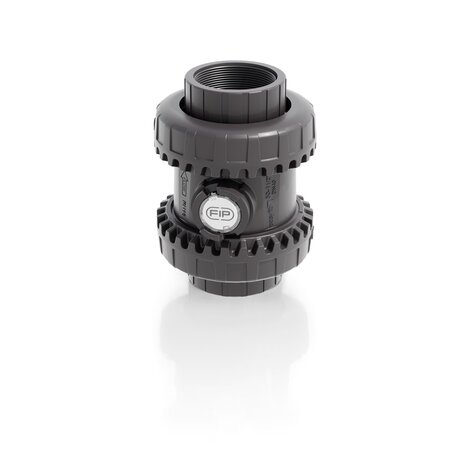 SSEGV/PTFE - Easyfit True Union ball and spring check valve DN 10:50