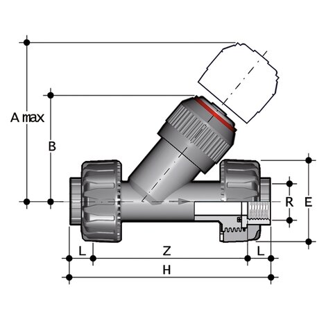 VRUFM - Check valve DN 15:80