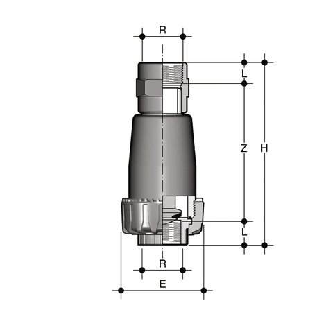 VZFV - Foot valve DN 10:50