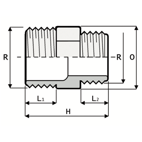 LKDAV - DUAL BLOCK® 3-way ball valve