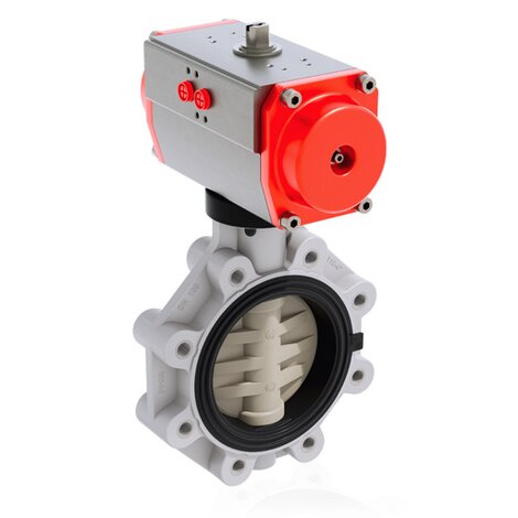 FKOM/CP DA LUG ANSI DN 80-200 - pneumatically actuated butterfly valve