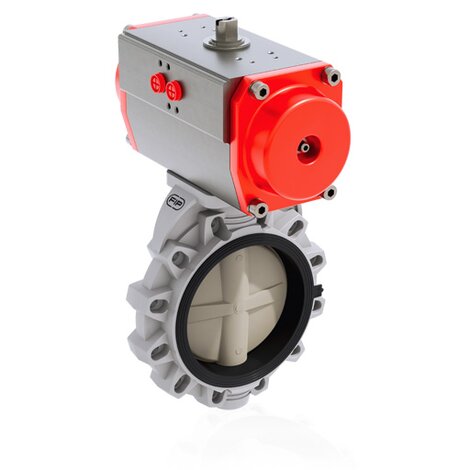 FKOM/CP NC DN 250-300 - pneumatically actuated butterfly valve