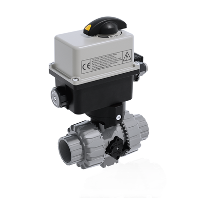 VKDNC/CE 24 V AC/DC - electrically actuated DUAL BLOCK® 2-way ball valve