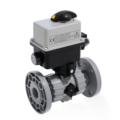 VKDOC/CE 24 V AC/DC - electrically actuated DUAL BLOCK® 2-way ball valve