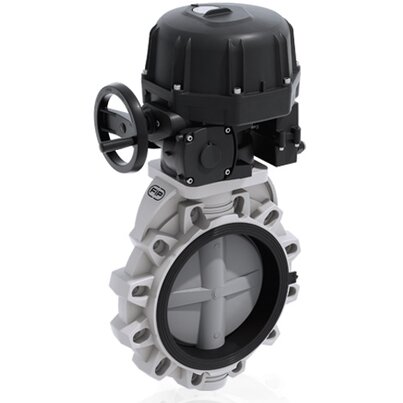 FKOC/CE 24V AC/DC DN 250-300 - electrically actuated butterfly valve