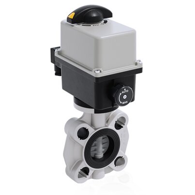 FKOC/CE 24V AC/DC DN 40-100 - electrically actuated butterfly valve