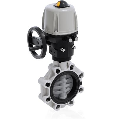 FKOC/CE 90-240V AC DN 250-300 - electrically actuated butterfly valve