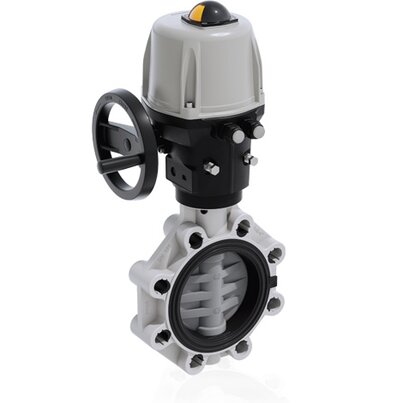 FKOC/CE 90-240V AC DN 125-200 - electrically actuated butterfly valve