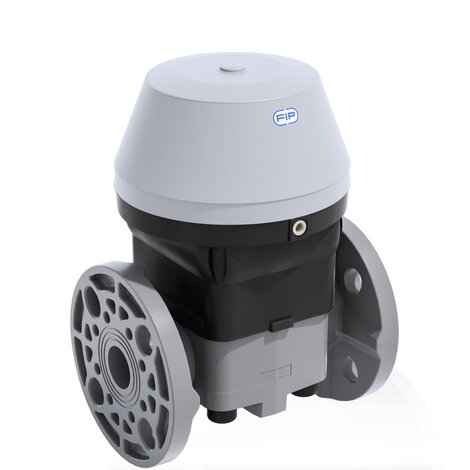 VMOAC/CP NC - pneumatically actuated diaphragm valve DN 80:100
