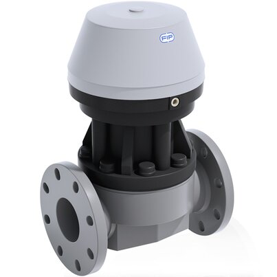 VMOAC/CP NC - pneumatically actuated diaphragm valve DN 80:100
