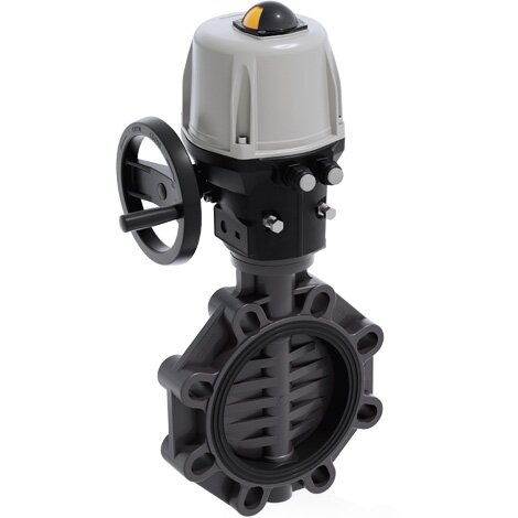 FEOV/CE 24V AC/DC DN 200 - electrically actuated butterfly valve
