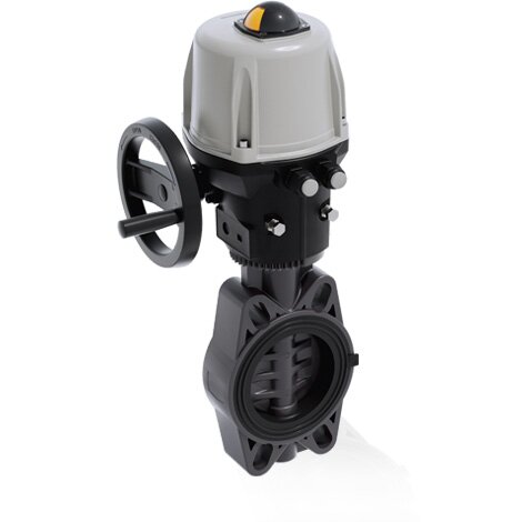 FEOV/CE 24V AC/DC DN 125-150 - electrically actuated butterfly valve