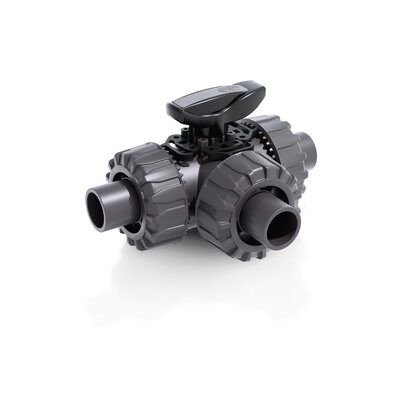LKDDV - DUAL BLOCK® 3-way ball valve