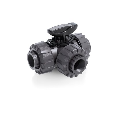 LKDFV - DUAL BLOCK® 3-way ball valve