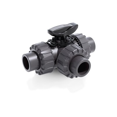LKDAV - DUAL BLOCK® 3-way ball valve