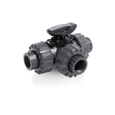 LKDNV - DUAL BLOCK® 3-way ball valve