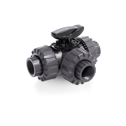 LKDGV - DUAL BLOCK® 3-way ball valve
