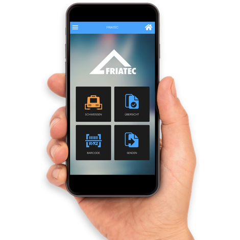 FRIAMAT App за лесна и удобна работа с FRIAMAT машини за заваряване с вграден Bluetooth